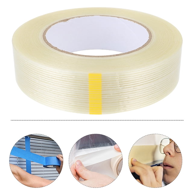 HONMEET De Fibra De Vidrio Transparente Para Uso En Casa Con Alta Adherencia Y Durabilidad Reforzada