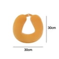 thumbnail image 6 of Kmxyo U-shaped Pillow Super Soft Washable Non-Fading Friendly to Skin Zipper Closure Relieve Fatigue Airplane Travel Pillow Head Neck Cushion, 6 of 8
