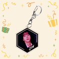 thumbnail image 3 of (Bulletproof Youth League) 7pcs Keychain Pendant Key Ring Bagpack Keychain Accessory for Fans Gift, 3 of 5