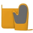 thumbnail image 3 of Disketp Goldenrod Oven Mitts And Potholders Bbq Gloves-Oven Mitts And Pot Holders With Recycled Infill Silicone Non-Slip Cooking Gloves For Cooking Baking Grilling, 3 of 9