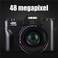 thumbnail image 4 of Methold Cámara de video de alta definición 4K Cámaras digitales convenientes Videocámara de ligereza multifuncional Grabadora de viaje Electrónica Espejo especial negro, 4 of 6