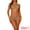 Brown, variant on Women's Leopard Print Halter Bikini Sets 2 Pieces L Colorful