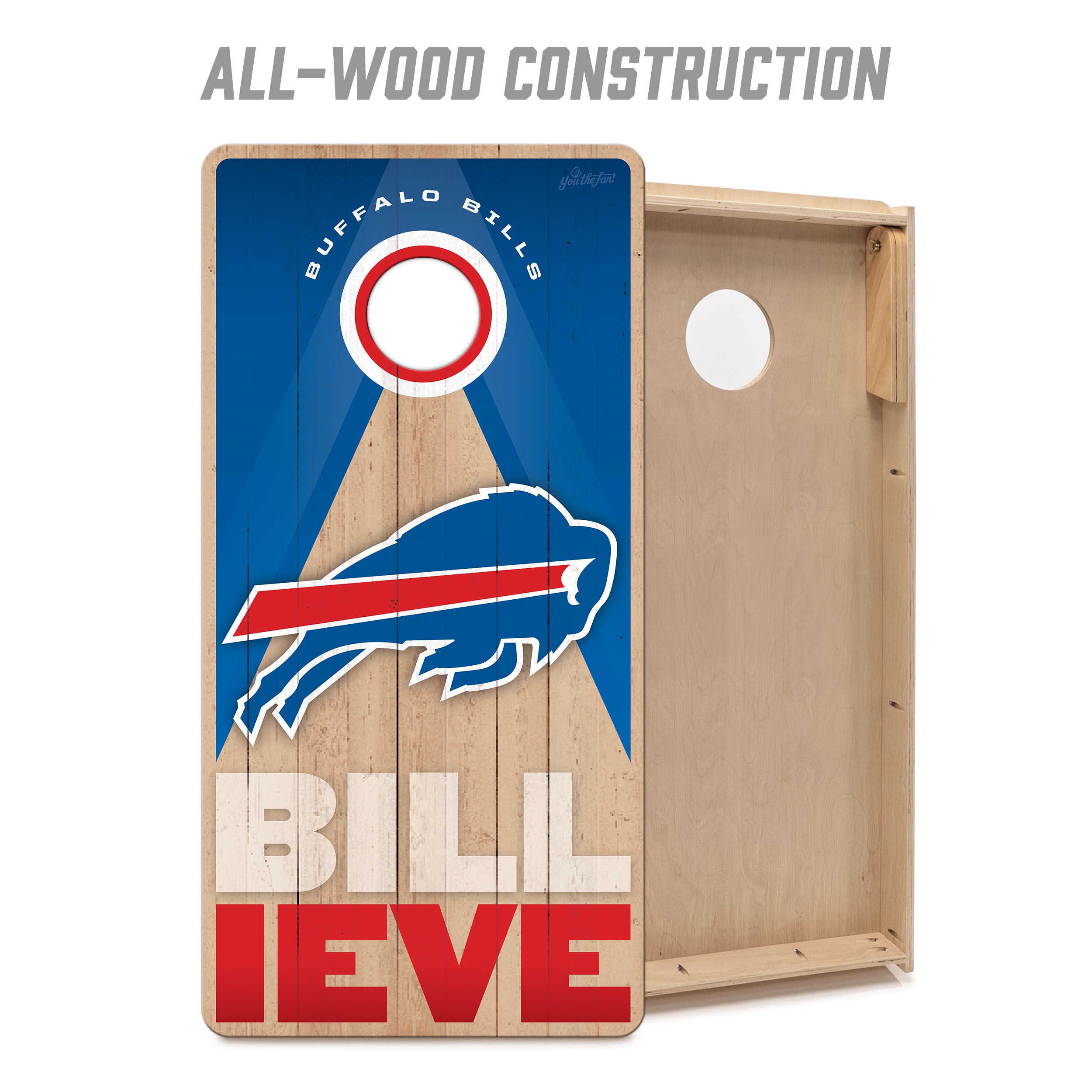 YouTheFan NFL Buffalo Bills 2x4 Slogan Series Cornhole