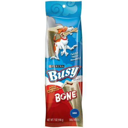 Purina Busy Bone Large Dog Treats 7 oz. Pouch