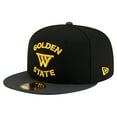 thumbnail image 3 of Men's New Era  Black Golden State Warriors Statement Edition Jersey Hook 59Fifty Fitted Hat, 3 of 5