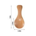 thumbnail image 3 of Harpily Dinnerware 20 Pack Wood Spoon With Short Handle Perfect For Jam Spices Sugar Coffee Tea Ice Milk Powder, 3 of 4