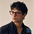 thumbnail image 5 of SA106 Geometric Round Polarized Sunglasses Retro Hipster UV400 TAC Lens / Green Frame - Beige Lens, 5 of 8