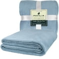 thumbnail image 2 of Super Soft Lightweight Fleece Warm Throw Blanket for Couch Sofa Bed Microfiber, 2 of 9