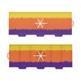 thumbnail image 4 of Almohadilla de drenaje para grifo, diseño colgante, ahorro de espacio, 4 colores detrás del grifo, protector contra salpicaduras para baño, Multicolor, 4 of 5