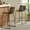 Brown#3, variant on Wooden Dining Chairs, Set of 2 30" Dax Faux Leather Barstool Brown, Brown Dining Chairs,Pu Upholstered Dining Chairs, Furniture Dining Furniture Seating for Dining