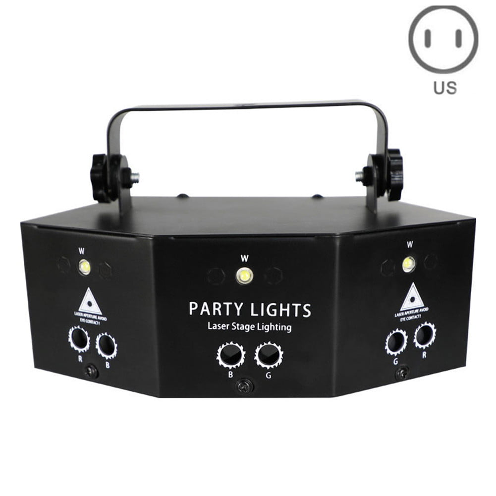 Professional New Nine Eye Strobe Light Party Lights Dj Disco Lights for Parties Bar Birthday Wedding Holiday Event Live Show Xmas Decorations Lights with Remote Control 