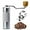 Silver, variant on Manual Coffee Grinder by — 6 Star Coffee Grinder Manual with 25g Capacity, CNC Stainless Steel Espresso Grinder with 55 Grind Settings — For Espresso, French Press, Pour Over (Black)