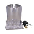 thumbnail image 2 of Utoolmart Trimming Machine Protection Cover, Transparent Woodworking Trimmer Router, Transparent Plastic Base Power Tool Protective Shield, Accessory Base for Makita 3703, 1 Pcs, 2 of 4