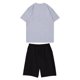 thumbnail image 3 of Playeras Básicas Algodon Hombre Conjunto De Dos Piezas De Camiseta Y Pantalones Cortos De Manga Corta Para Hombre Con Camisa Y Pantalón Corto, 3 of 3