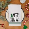 thumbnail image 6 of Merry Christmas Kitchen Towels Set of 2,Red Xmas Tree Dish Hand Towels Holiday Home Indoor Bathroom Party Seasonal Noel Decorations DD025, 6 of 6