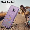 thumbnail image 6 of Case for Samsung Galaxy S9, Floral Designed Shockproof Protective Phone Cases, Clear Flowers Thin Cover for Samsung Galaxy S9 5.8 Inches, 6 of 13