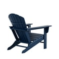 thumbnail image 2 of Westin Outdoor Adirondack Patio Chair with Ottoman Footrest, Navy Blue, 2 of 9