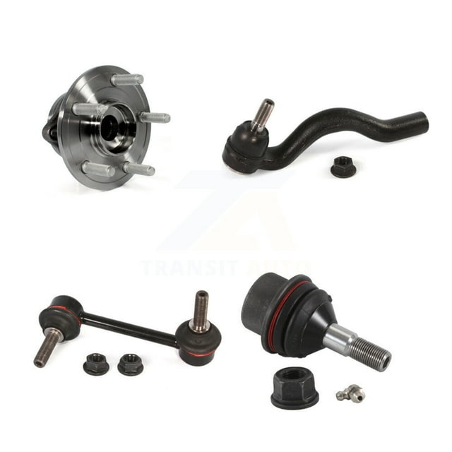 Transit Auto avant Droite (Côté Passager) Ensemble de Roulement de Moyeu Suspension Joint à Rotule Inférieur Tige de Liaison Extérieure et Barre de Oscillation Kit de Stabilisation pour Voiture Jeep Grand Cherokee Dodge Durango K7T-104963