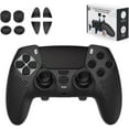 thumbnail image 1 of PS5 Edge Controller Cover, Protective Case for PlayStation 5 Edge Controller, PS5 Controller Skin for PlayStation 5 Wireless Edge Controller with 4PCS Thumb Grip Caps+L2 R2 Trigger Extender, 1 of 7