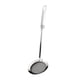 thumbnail image 1 of Colador de olla caliente, espumadera, colador de alimentos, colador plano de acero inoxidable con mango 32cmx8.5cm, 1 of 9