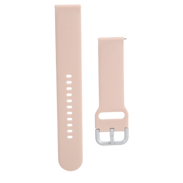 Correa de reloj para Samsung/Huawei/Honor/Amazfit/Garmin/Moto 360 2.ª generación de 42 mm/Pebble Time redonda rosa