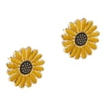 thumbnail image 3 of Xihbxyly Pendientes de Girasol para Mujer, Pendientes con Gotas, Joyería para Mujer, 1 Par de Pendientes, 3 of 4