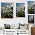 thumbnail image 4 of Designart "Beachside Snowdrop Scene" Snowdrops Floater Framed Canvas Wall Art, 4 of 5