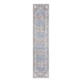 thumbnail image 2 of Unique Loom Eco Traditional Collection Area Rug - Salvage (2' 7" x 12' Runner Harbor Blue/Black), 2 of 6