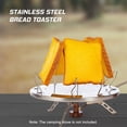 thumbnail image 4 of Chuank Folding Camping Toaster, Stainless Steel 4-Slice Portable Toaster for Outdoor Activities, 4 of 7
