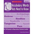 thumbnail image 2 of 240 Vocabulary Words Kids Need To Know Book, Grade 5, 2 of 3