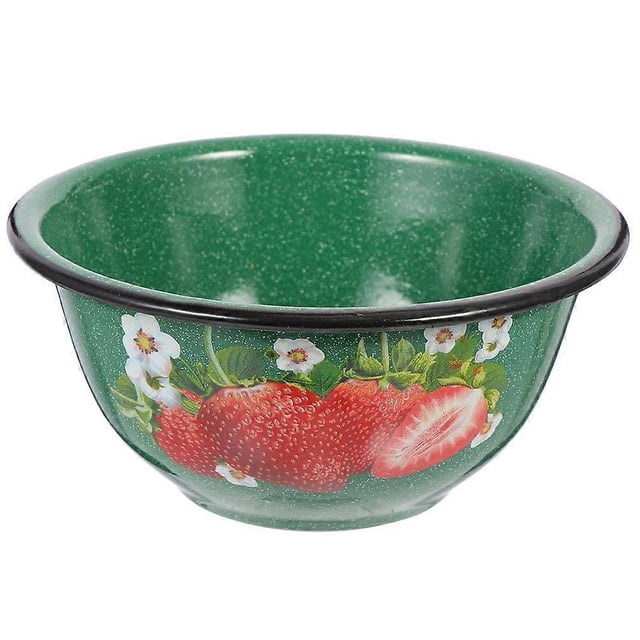 Kitchen Food Bowl Salad Mixing Bowl Enamel Ramen Bowl Soup Bowl Kitchen Food Basin