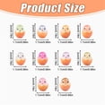 thumbnail image 2 of 1 Pcs Luminous Mini Chicken, Resin Cute Glowing Eggshell Chicks, Colorful 3D, DIY Home Decoration for Daily Display DIY Moss Landscape Fairy Garden Accessories 0.78x0.66", 2 of 9