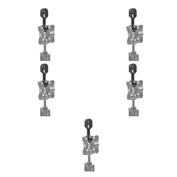 Methold Luz estroboscópica para cámara subacuática, rótula de bola de aleación de aluminio a conector de brazo de cabeza YS, accesorios Type2