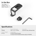 thumbnail image 2 of SmallRig Top Plate for Sony FX30 and FX3 XLR Handle, 2 of 7