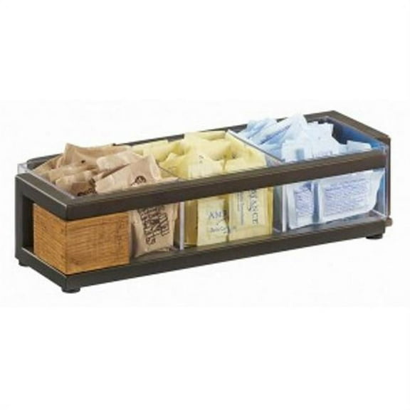 Cal Mil 3926-84 12.625 x 4.875 x 2.75 in. Sierra Condiment Holder