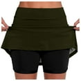 thumbnail image 1 of Jupe de Tennis Décontractée pour Femmes avec Poche Jupe de Sport Yoga Active Jupe-Short, 1 of 6