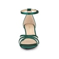 thumbnail image 2 of BLISSFUL STEP Women's Satin Rhines Stiletto Heel Sandals, 2 of 8