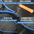 thumbnail image 4 of Tennis Rackets for Adult, 2 Players Adult Recreational Tennis Rackets Set for Beginners and Professional with 4 Tennis Balls, 3 Overgrips, 1 Tennis Bag, 4 of 12