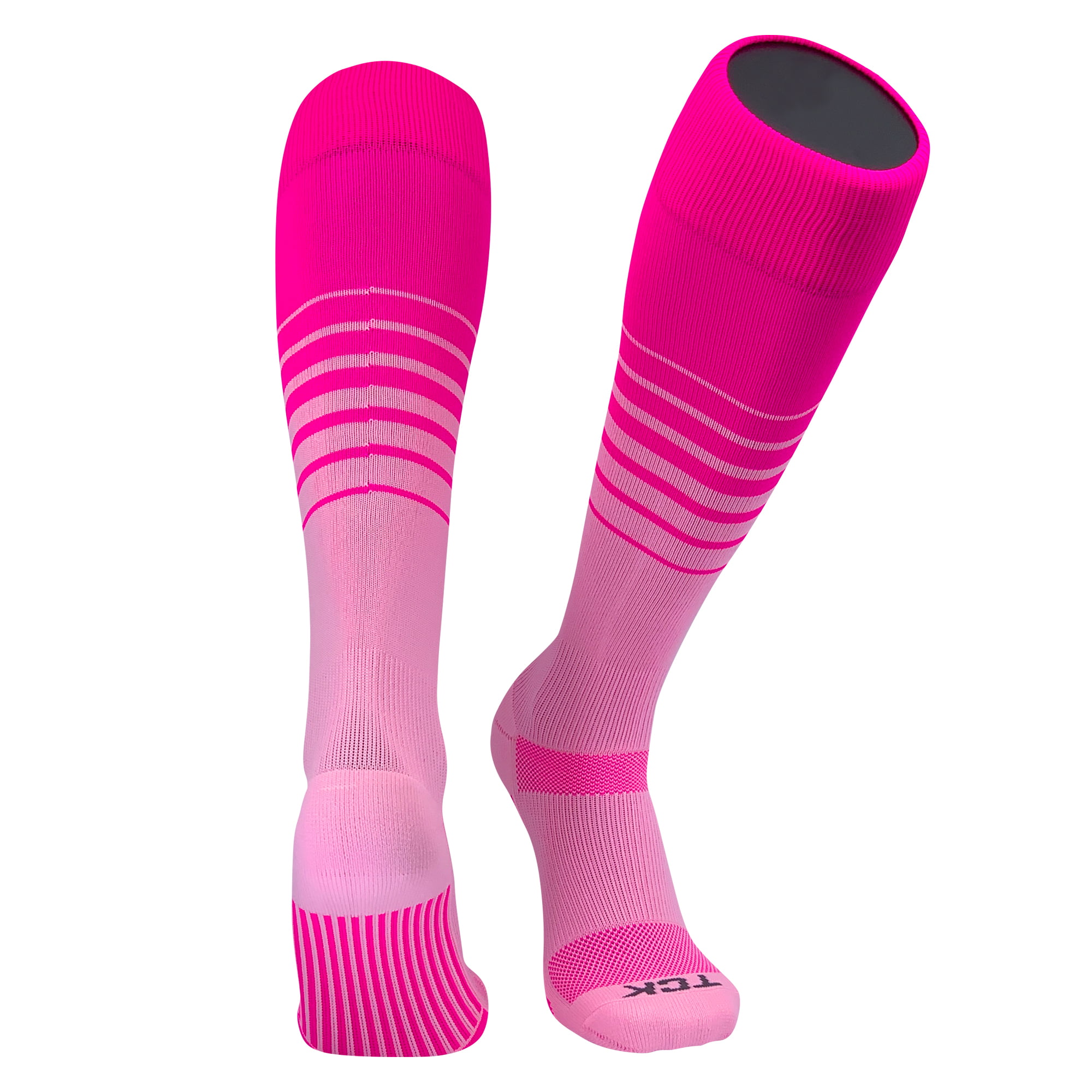 TCK Elite Breaker Fade Lines Knee High Socks Hot Pink, Pink - Walmart.com