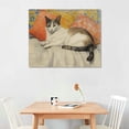 thumbnail image 2 of Nawypu Siamese Cat And Her Kitten  Gold Ornate Wood Framed Canvas Art, 2 of 4