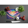 thumbnail image 3 of Carolines Treasures DAC1463LCB 15 x 12 in. Violets in Color Glass Cutting Board - Large, 3 of 5