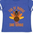 thumbnail image 4 of Inktastic Thanksgiving Dinner Holiday Turkey Boys or Girls Toddler T-Shirt, 4 of 5