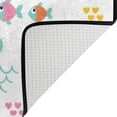 thumbnail image 4 of Dreamtimes Lightweight Soft Area Rugs 31x20 Inch, Rainbows Penguins Floor Mat Doormat for for Rooms Entrance Hardwood Floor Living Room 2'7" x 1'8"） Nursery Rugs, 4 of 6