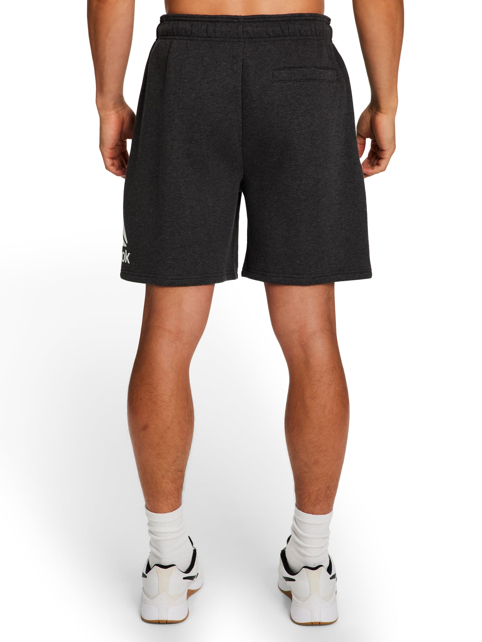 Reebok Men's and Big Men's Logo Fleece Shorts, 7" Inseam, Sizes XS-5XL