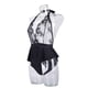 thumbnail image 2 of Zhuge Lencería Erótica para Mujer, Conjunto Erótico de Encaje y Transparencias, Ideal para Bodas de Novia, Tamaño L, Color Negro, 2 of 5
