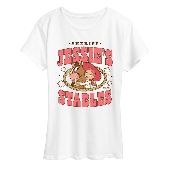 Toy Story 5 - Sheriff Jessie's Stables - Women's Short Sleeve Graphic T-Shirt
