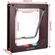 thumbnail image 4 of M-16 x 15,7 x 5,5 cm, Puerta Marrón para Gatos con Magnético de 4 Direcciones, Puerta para Mascotas para Gatos y Perros Pequeños, Puerta para Gatos con Túnel, 4 of 5