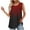 Wine, variant on breaise Women's Summer Tank Tops Trendy Tie Dye Sleeveless Shirts Casual Blouses Loose Fit Flowy Tunics Tops S-2XL Free Shipping
