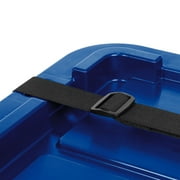 IRIS 27 Gal. Plastic Storage Bins with Lids, Latching Totes, Heavy Duty Containers 4Pk