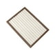 thumbnail image 4 of Bandeja organizadora de joyas y pulseras para mujeres y niñas, resistente al desgaste y con broches. Blanco, 4 of 9